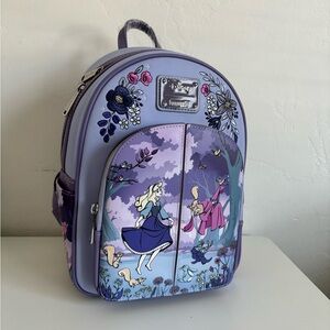 NWT Loungefly backpack - sleeping beauty